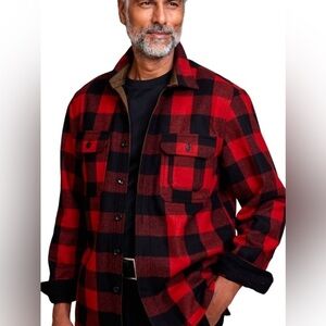 HABAND of PATERSON Heavyweight Flannel ShirtJack Buffalo Plaid Gorpcor…C…